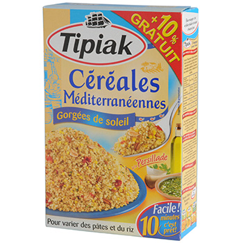 Tipiak cereales mediterraneennes 2x200g