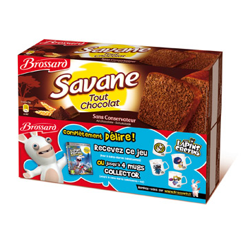 Savane - Gateaux tout chocolat Sans conservateur.