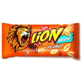 Nestle, Lion peanut, l'etui de 5 barres
