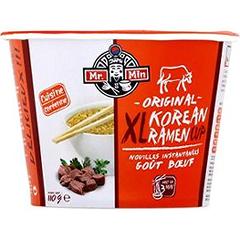 Mr. Min, Original Korean Ramen goût bœuf, la xl cup de 110 g