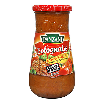 Sauce bolognaise Panzani 425g