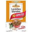 Lentilles blondes précuites 10min LE BON SEMEUR, 300g