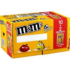 Bonbons chocolat cacahuète M&M's