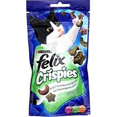 Félix Friandises pour chat goût viandes & légumes - Crispies le sachet de 45 g