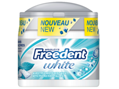 Chewing gums sans sucre a la menthe douce FREEDENT White, 70 dragees, 98g