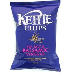 Chips sel marin et vinaigre balsamique KETTLE,150gr