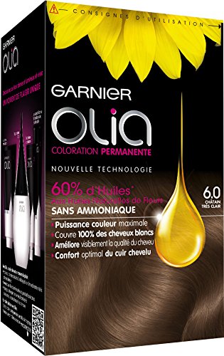Olia coloration chatain tres clair n°6.0