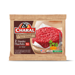 Charal steak haché 15% matière grasse 140gx2