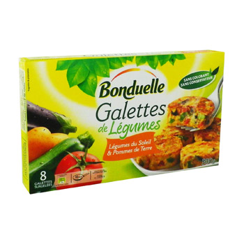 Legumes du soleil & pommes de terre - Les Galettes