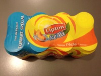 Thé pêche, Lipton Ice Tea 8x33cl