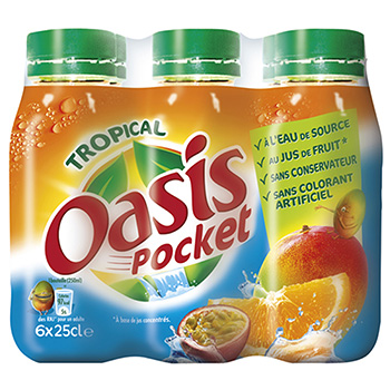 OASIS Tropical, 6x25cl