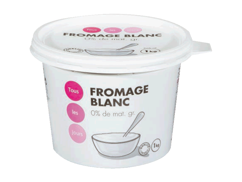 Fromage blanc (0% de MG)