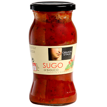 Sauce tomate Creazioni d'Italia Au basilic 350g