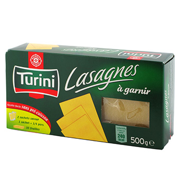 Pates Turini lasagnes 500g
