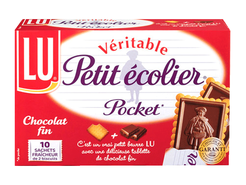 Petit Ecolier, Petit beurre & tablette de chocolat, Pocket
