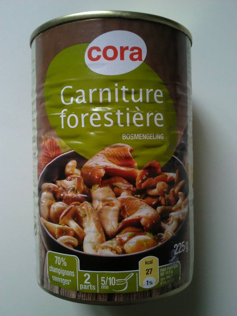 Cora garniture forestieres boite 1/2 230g