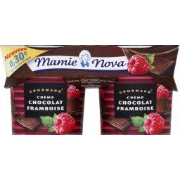 Creme Gourmande Chocolat Framboise Mamie Nova