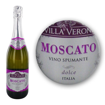 Moscato - vin mousseux italien - Villa Veroni