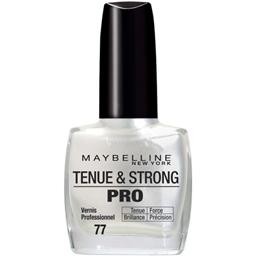 Gemey Tenue & Strong Pro vernis a ongles blanc nacre 77