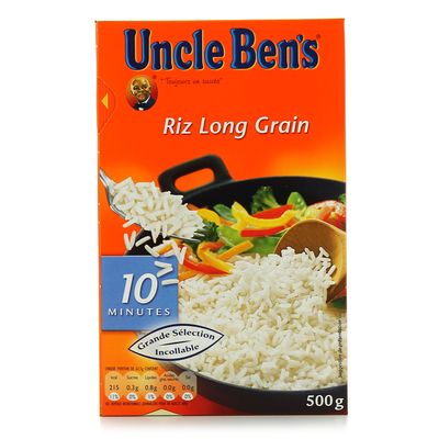 Riz au curry et légumes - Uncle Ben's - 250 g