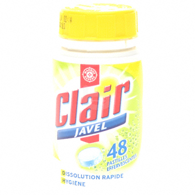 Javel Clair pastilles x48 150g
