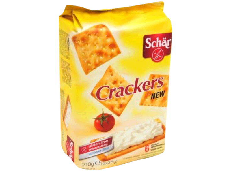 Crackers sans gluten x6 210g