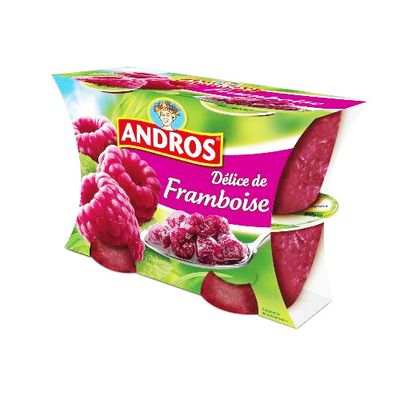 Compote Délice de framboise Andros