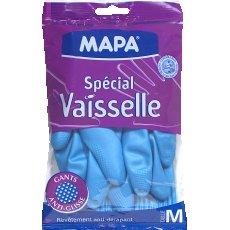 Gants menagers special vaisselle MAPA, taille M, 1 paire