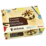 Auchan dame blanche x4 - 500ml