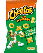 Cheetos des croix et des ronds