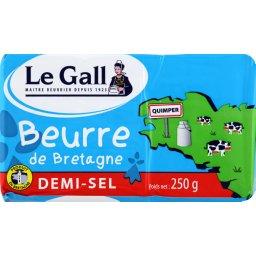 Le Gall, Beurre de Bretagne demi-sel, la plaquette de 250g