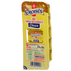Mini beurre Les Croises Doux 20x10g