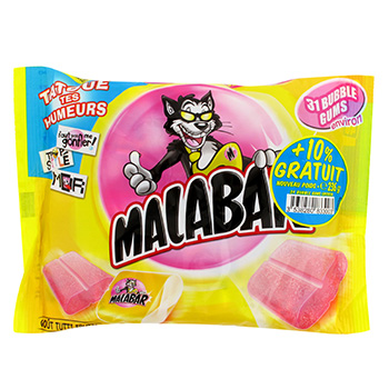 Chewing gums tutti Malabars 214g
