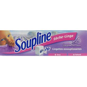 Assouplissant voile sèche-linge douceur & soin, Soupline (x20