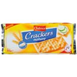 Chabrior, Crackers nature, les 10 sachets de 4 - 250g