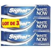 Signal White Now - Dentifrice le lot de 3 tubes de 75 ml