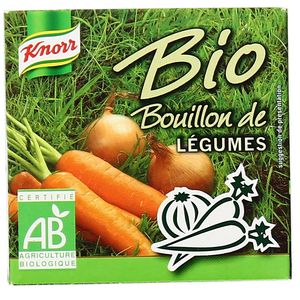 Bouillon de legumes bio KqNORR, 6 cubes, 3l