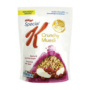 Céréales raisins pommes - Crunchy Muesli - Special K