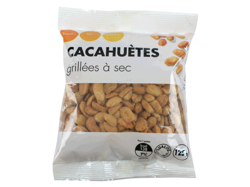 Cacahuete Grillees a sec aromatisees