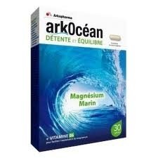 Arkopharma - Arkocéan Magnésium Marin Vitamine B6, 30 Gélules