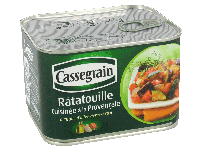 Ratatouille Cassegrain Boite 4/4 660g