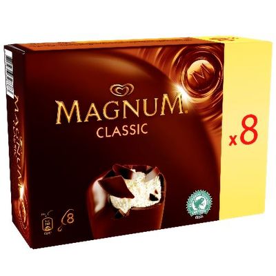 Magnum classic x8 -880ml