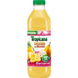 Tropicana, Cocktail du monde banane poire & corossol, la bouteille de 1 l