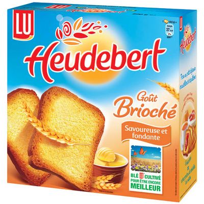 Biscotte gout brioche, savoureuse et fondante - Heudebert Promo