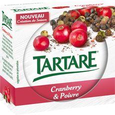 Tartare creation de saison cranberry poivre