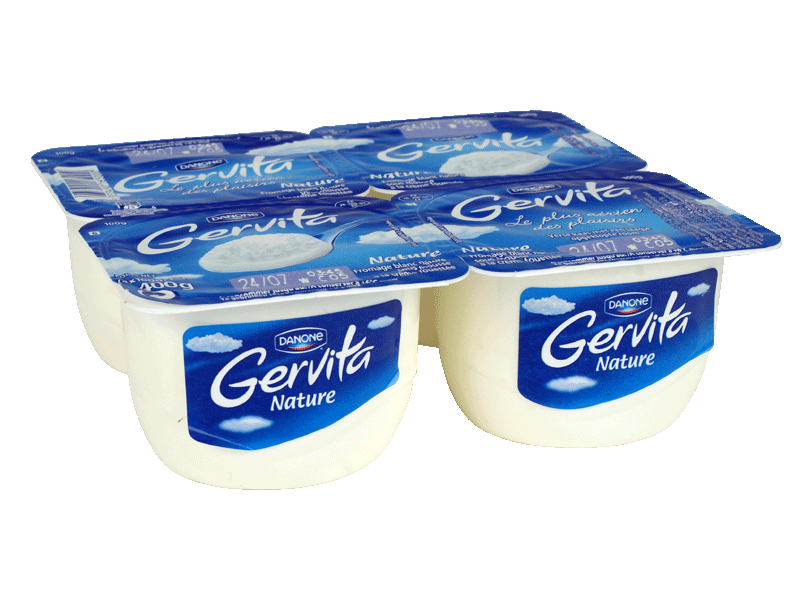 Fromage blanc Gervita nature 20% M.G.