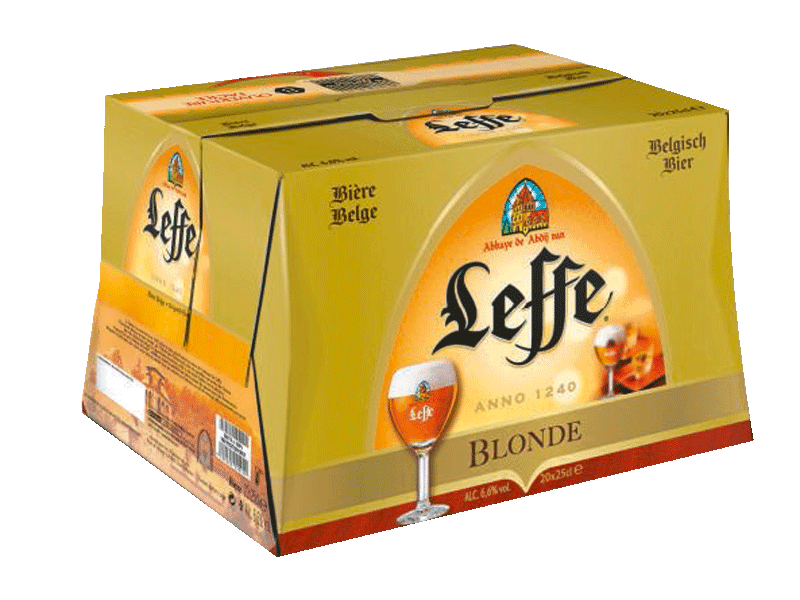 Bière blonde belge Leffe