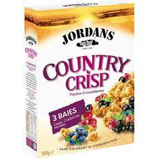 Céréales country crisp 3 baies JORDANS, paquet de 550g