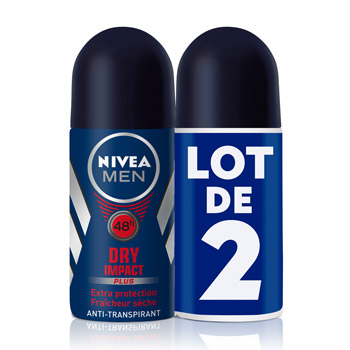 Deodorant bille Nivea Dry impact 2x50ml