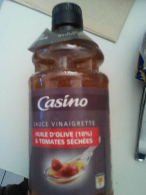 Sauce vinaigrette à l'huile d'olive et tomates séchées Casino - 50cl